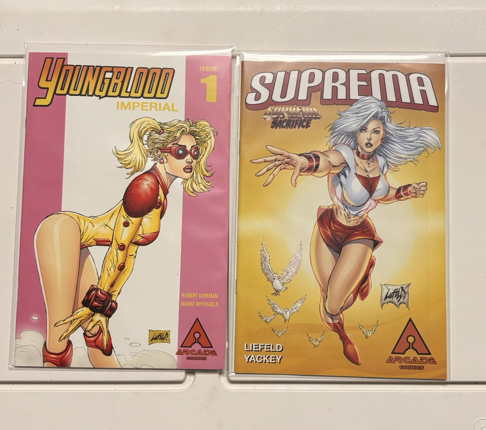 Lotto fumetti Youngblood Imperial #1 & Suprema Supreme Sacrifice #1 