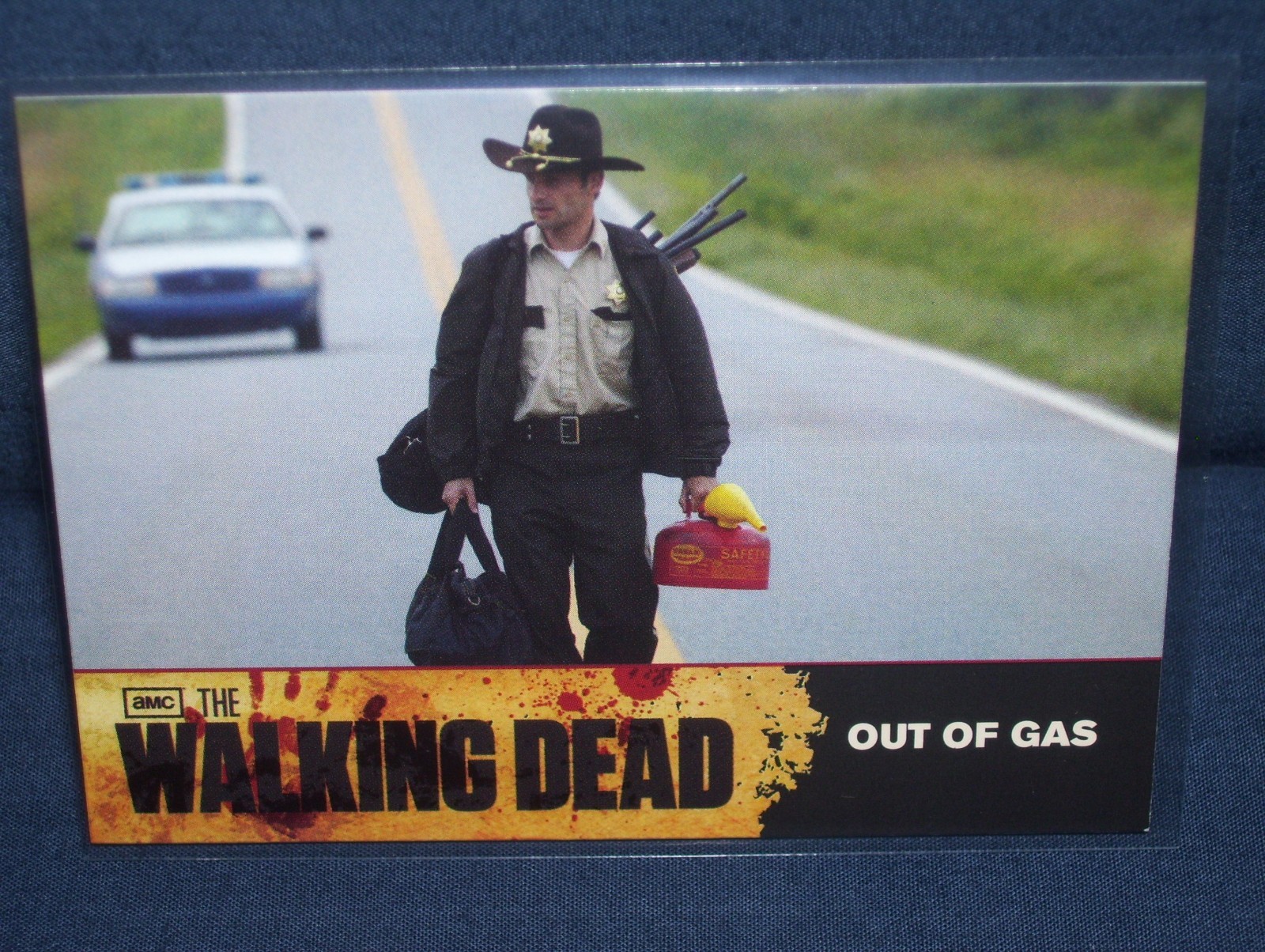 The Walking Dead Trading Card #23 Out of Gas AMC Cryptozoic 2011 stagione 1