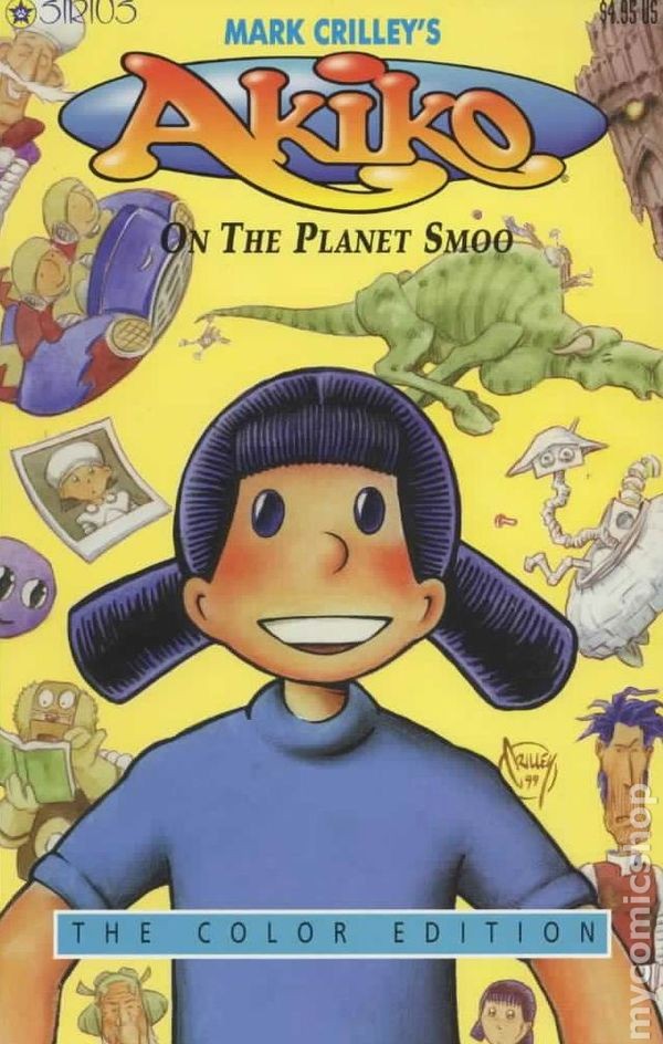 Akiko on the Planet Smoo The Color Edition #1 FN 2000 Immagine Stock