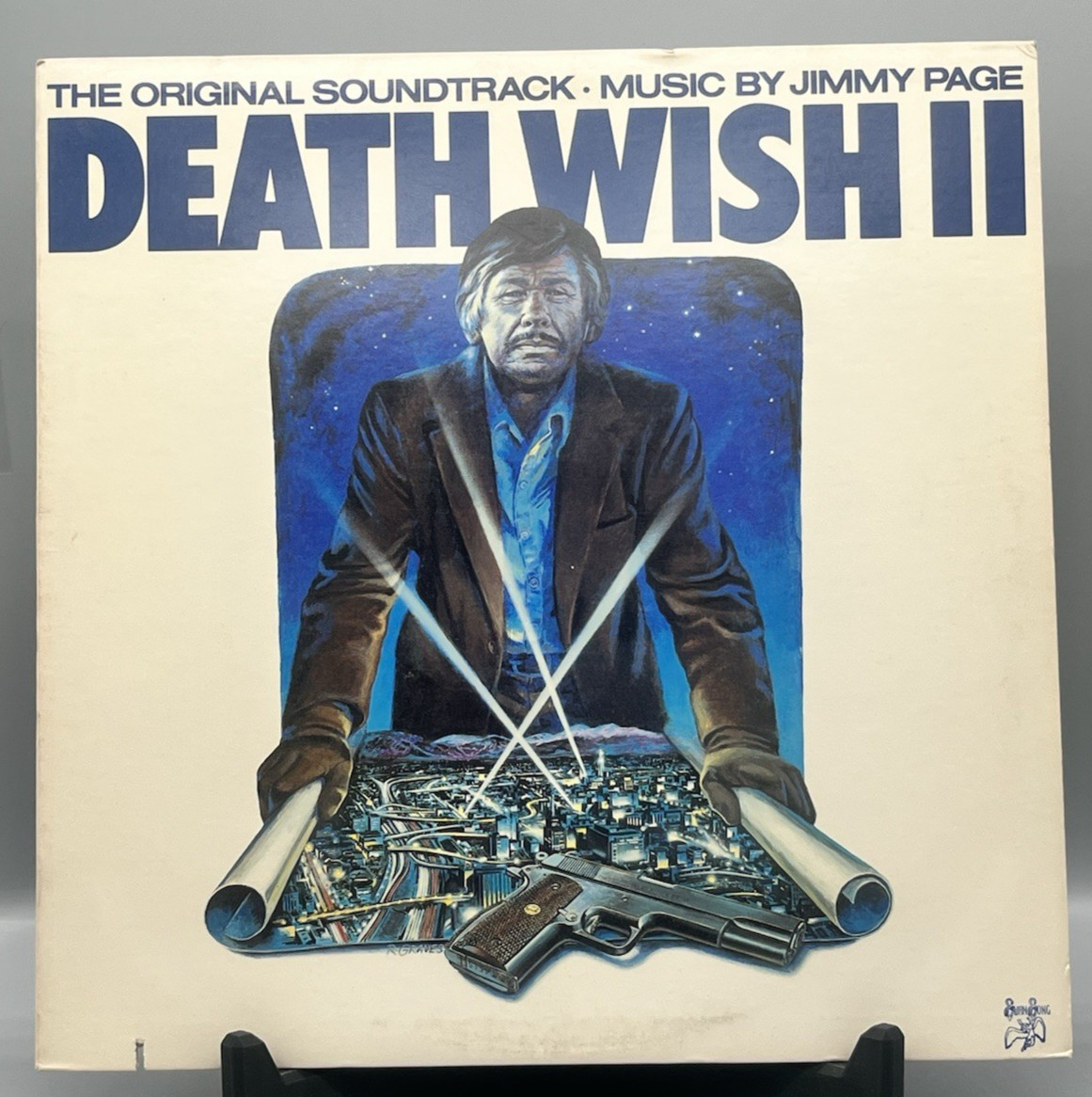 JIMMY PAGE DEATH WISH II ORIGINAL SOUNDTRACK SWAN SONG SS 8511 VINYL LP