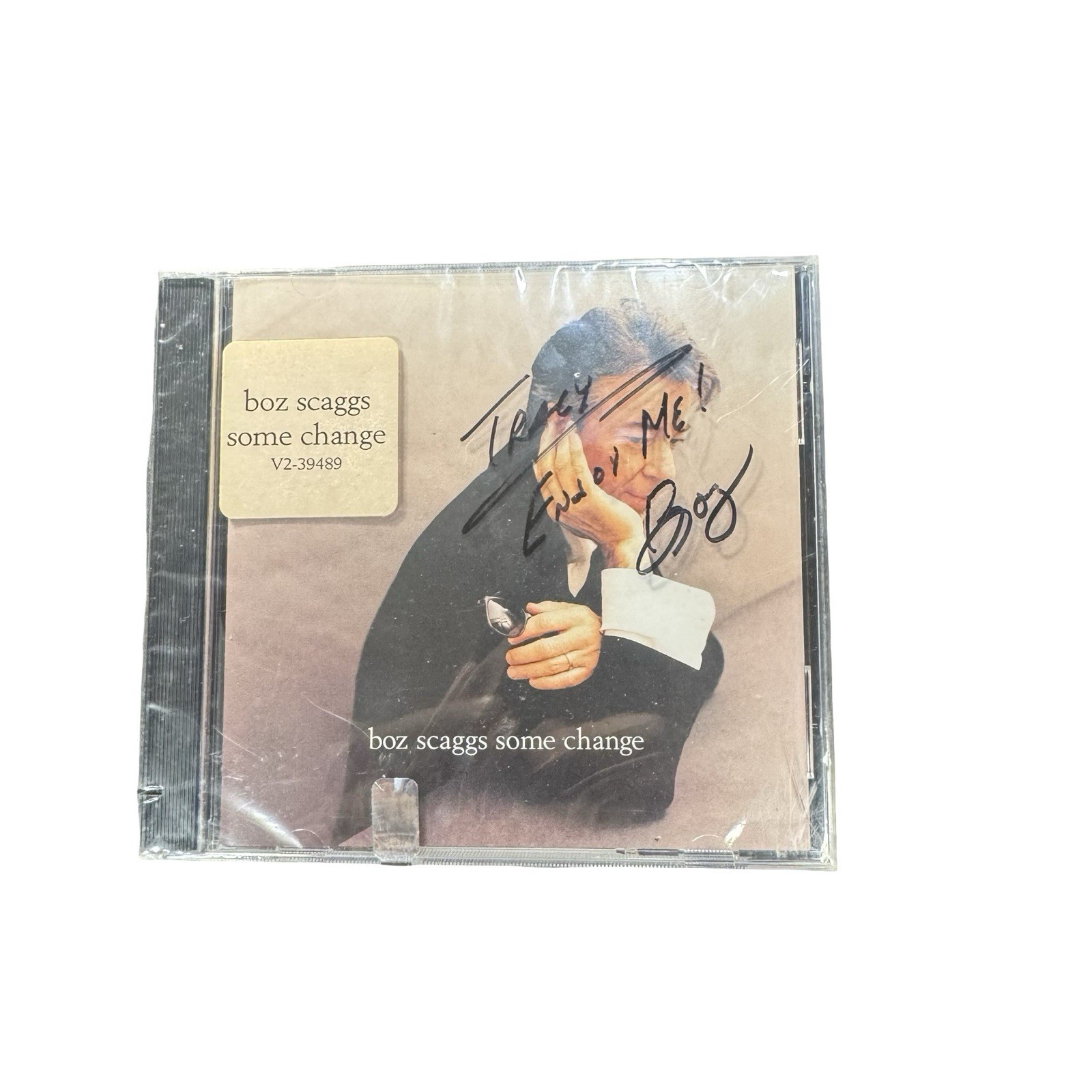 Box Scaggs Some Change Music Signed Cd