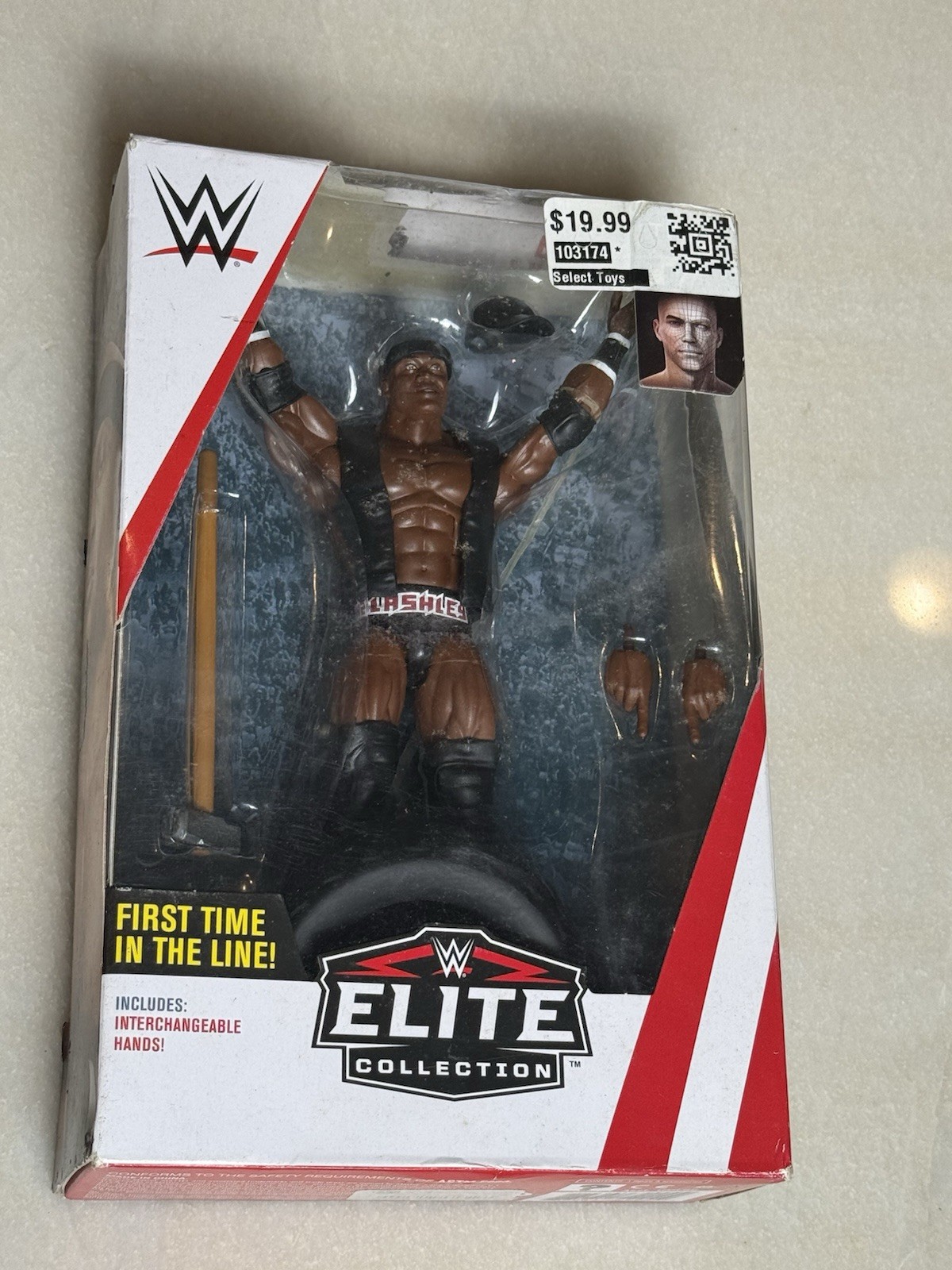 WWE Elite Series 69 Bobby Lashley Sealed Complete Figure All Accessories
