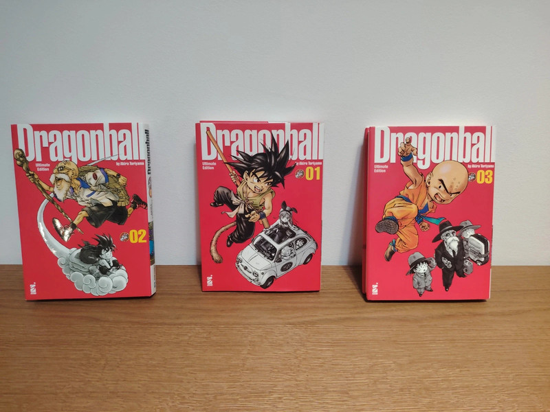 Libri di Dragon ball Ultimate edition 01 02 03