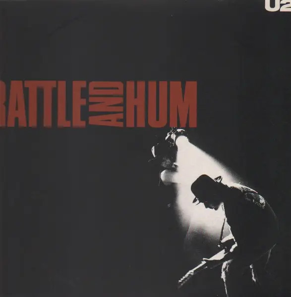 U2 Rattle And Hum Island Records 2x LP in vinile
