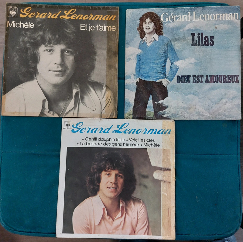 Gérard Lenorman - Lot 3 Vinyles