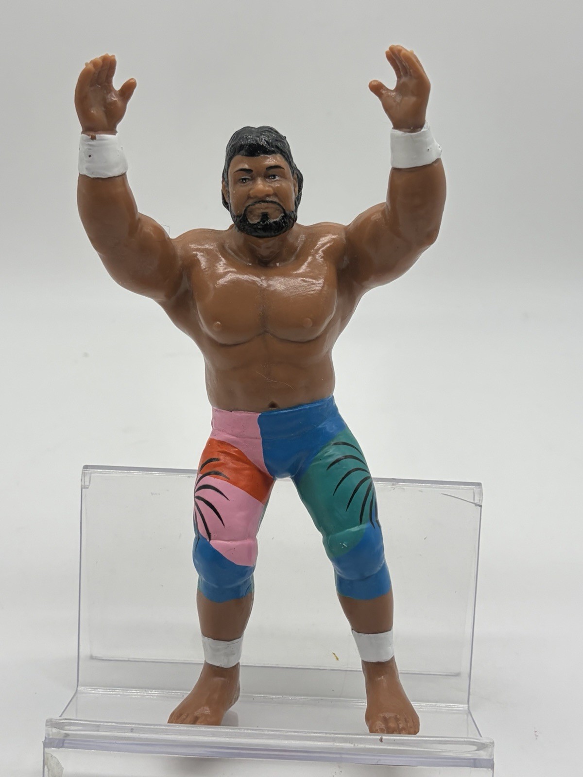 Modellino vintage 1989 LJN Grand Toys WWF Haku. Quasi come nuovo.