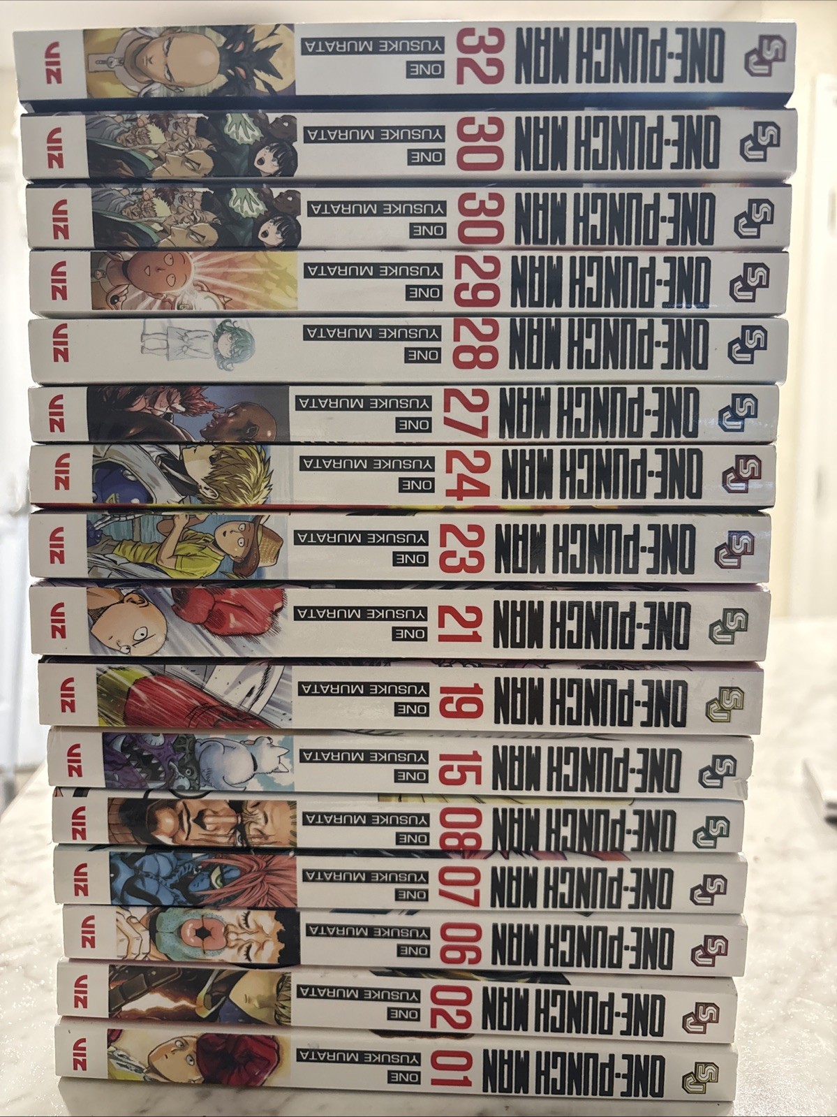 One-punch Man Manga set di 16 vedi lista sotto