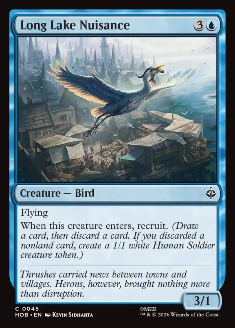Long Lake Nuisance Lo Hobbit #45 Magic TCG