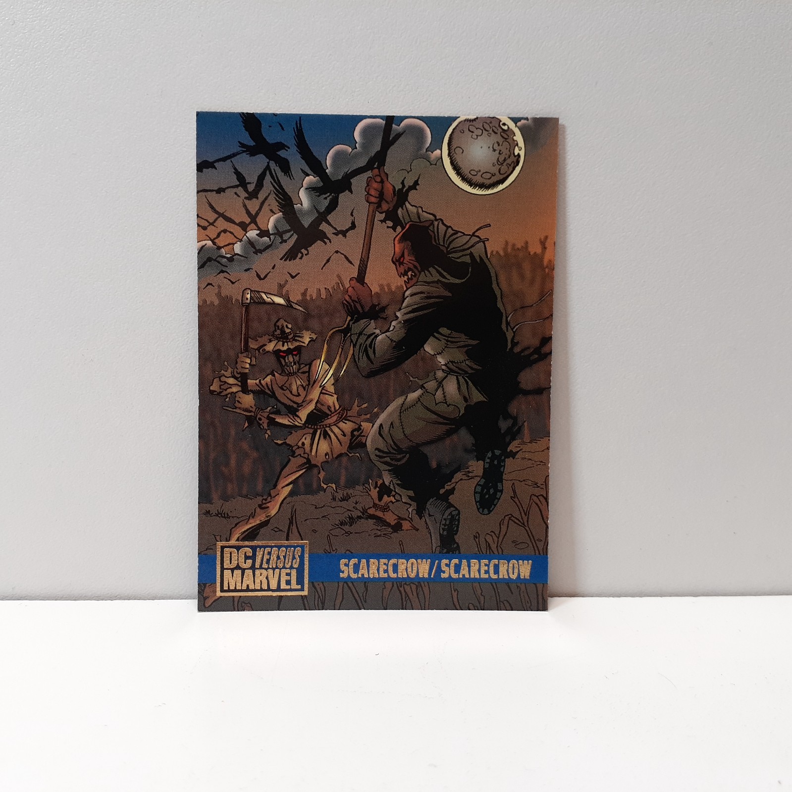 1995 Fleer Marvel Versus DC Scarecrow vs Scarecrow #98 Base Card