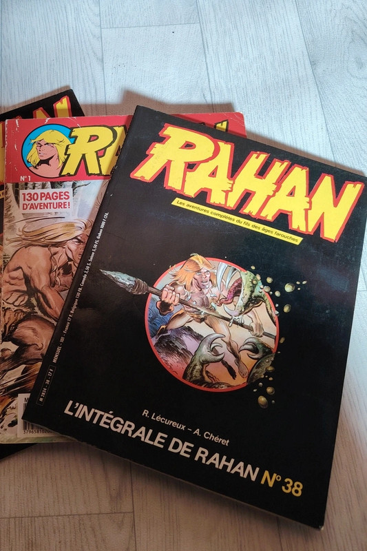 BD Rahan lot ou unité