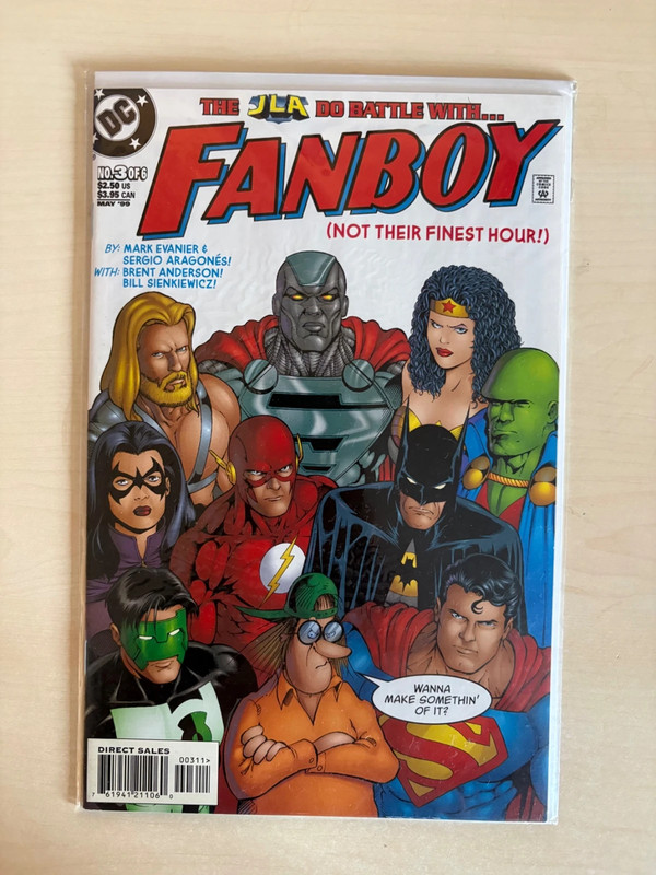 Fanboy #3 – The JLA Do Battle with Fanboy (DC Comics USA, 1999)