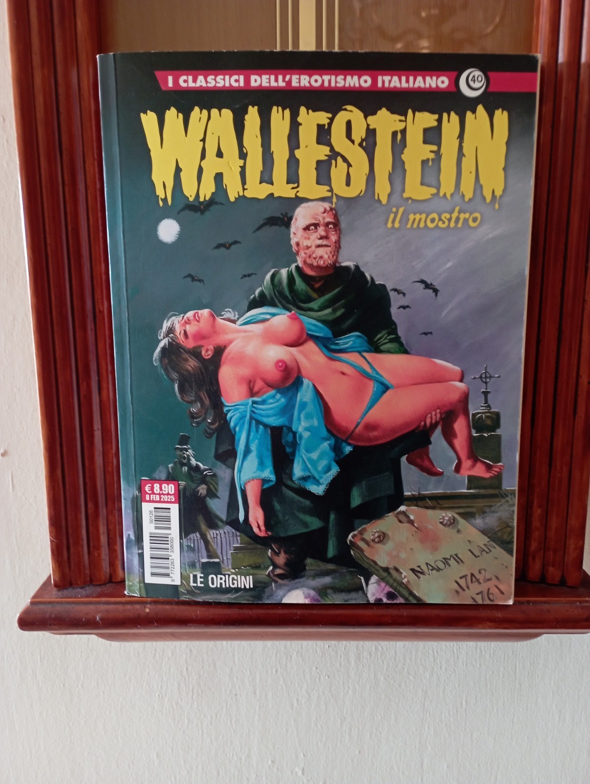 Editoriale Cosmo I classici dell'erotismo italiano 40 Wallestein: il mostro