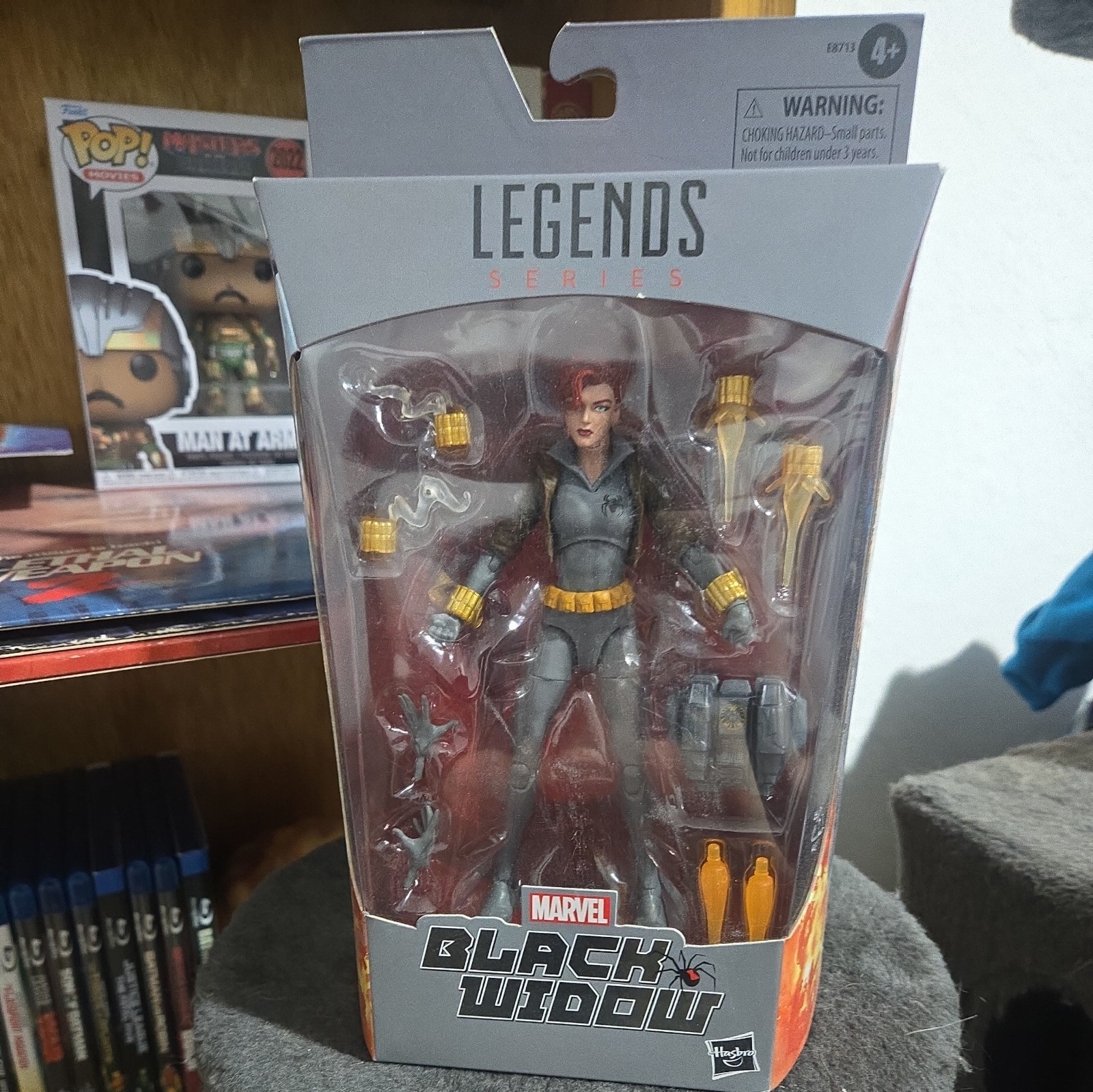 Marvel Legends Series Black Widow esclusiva nuova sigillata in fabbrica Hasbro 