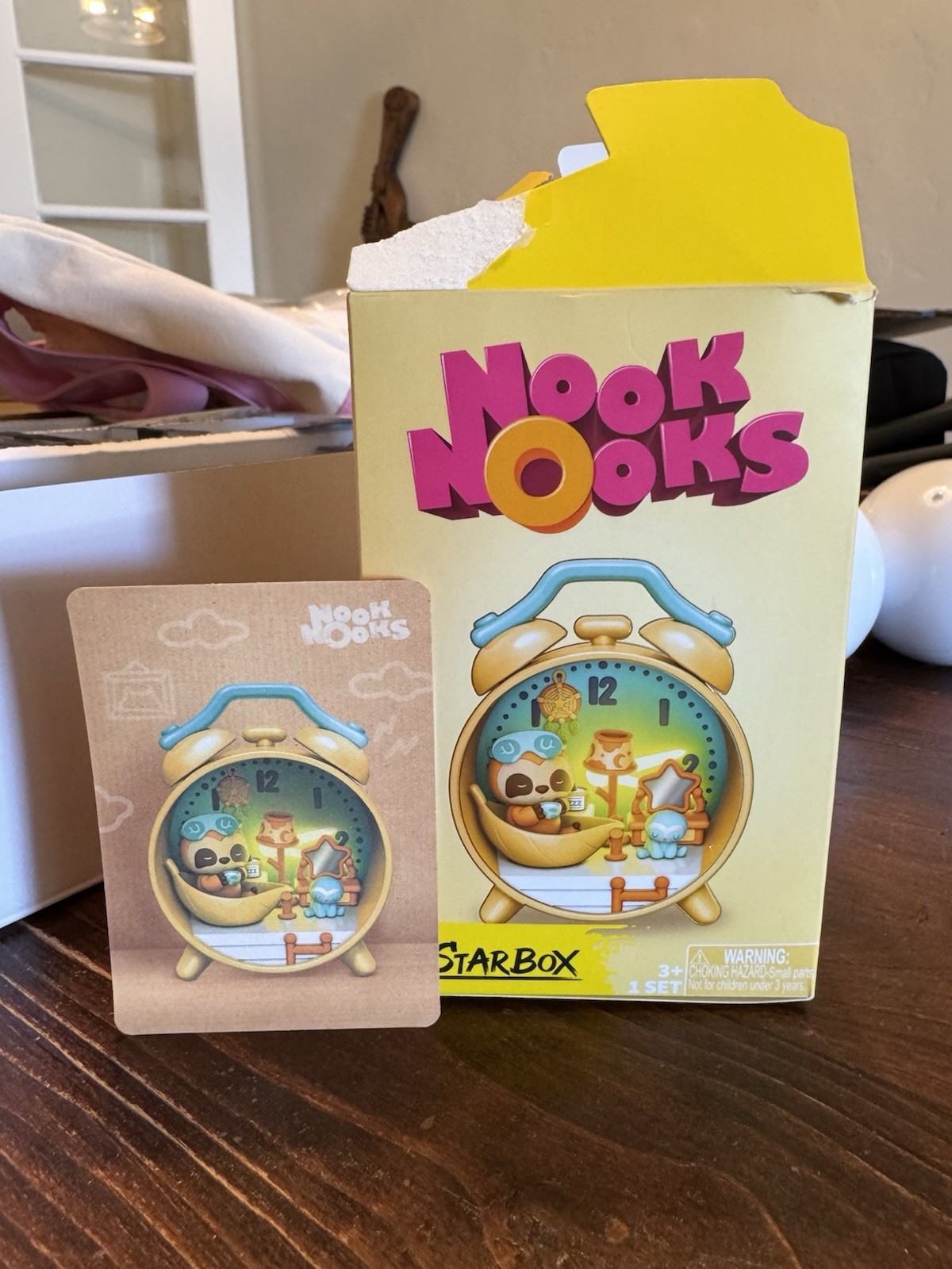 Zuru Nook Nook Blind Box OROLOGIO LENTO nuovo scatola aperta