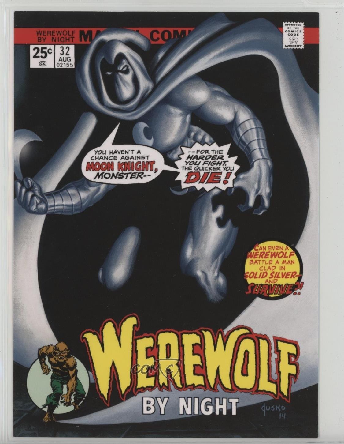 2024 SkyBox Marvel Masterpieces XL What If Moon Knight #31 0kg8