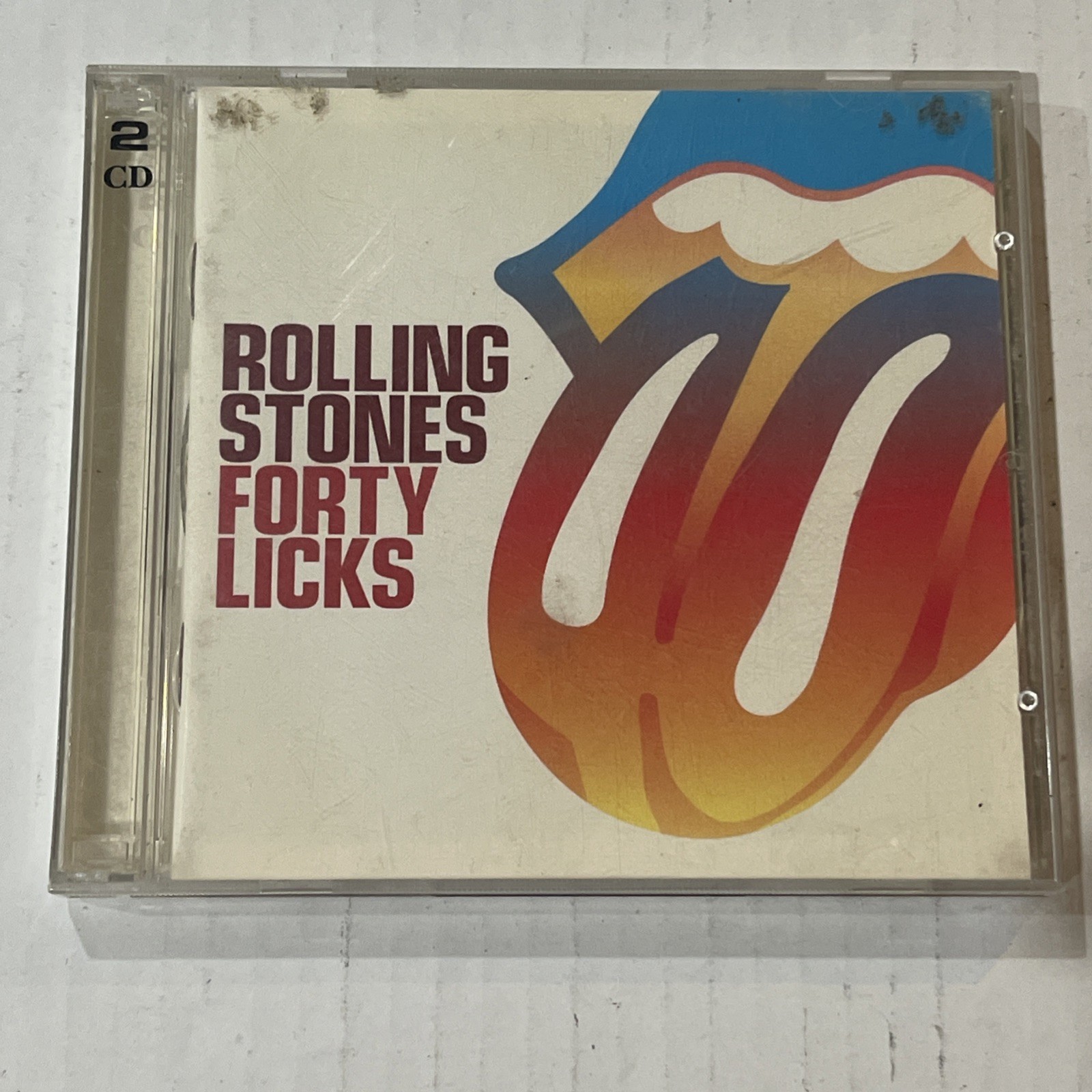 Forty Licks by The Rolling Stones (CD, Sep-2002, 2 Discs, Virgin)  VERY GOOD