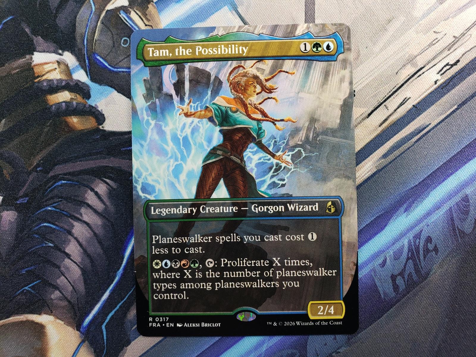 Tam, The Possibility (Borderless) 317 Reality Fracture Magic: The Gathering quasi nuovo