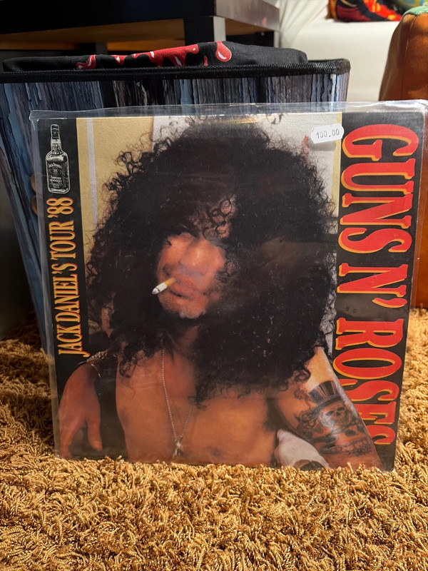 Guns n’ Roses vinile jack daniels tour 88