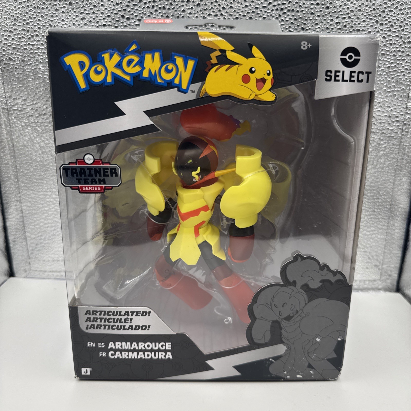 Modellino Pokémon Select Series 10 Armarouge esclusivo 6 pollici nuovo sigillato