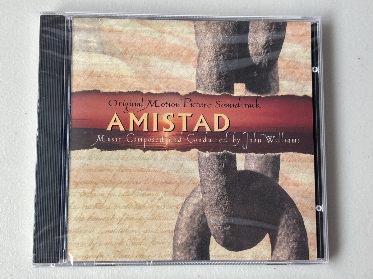 Amistad Original Soundtrack (CD, 1997) John Williams - Brand New Sealed