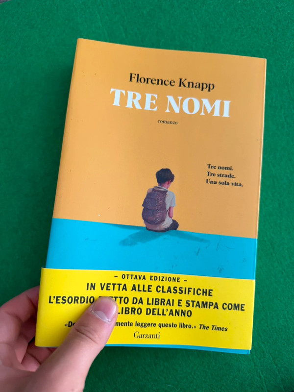 romanzo tre nomi perfetto