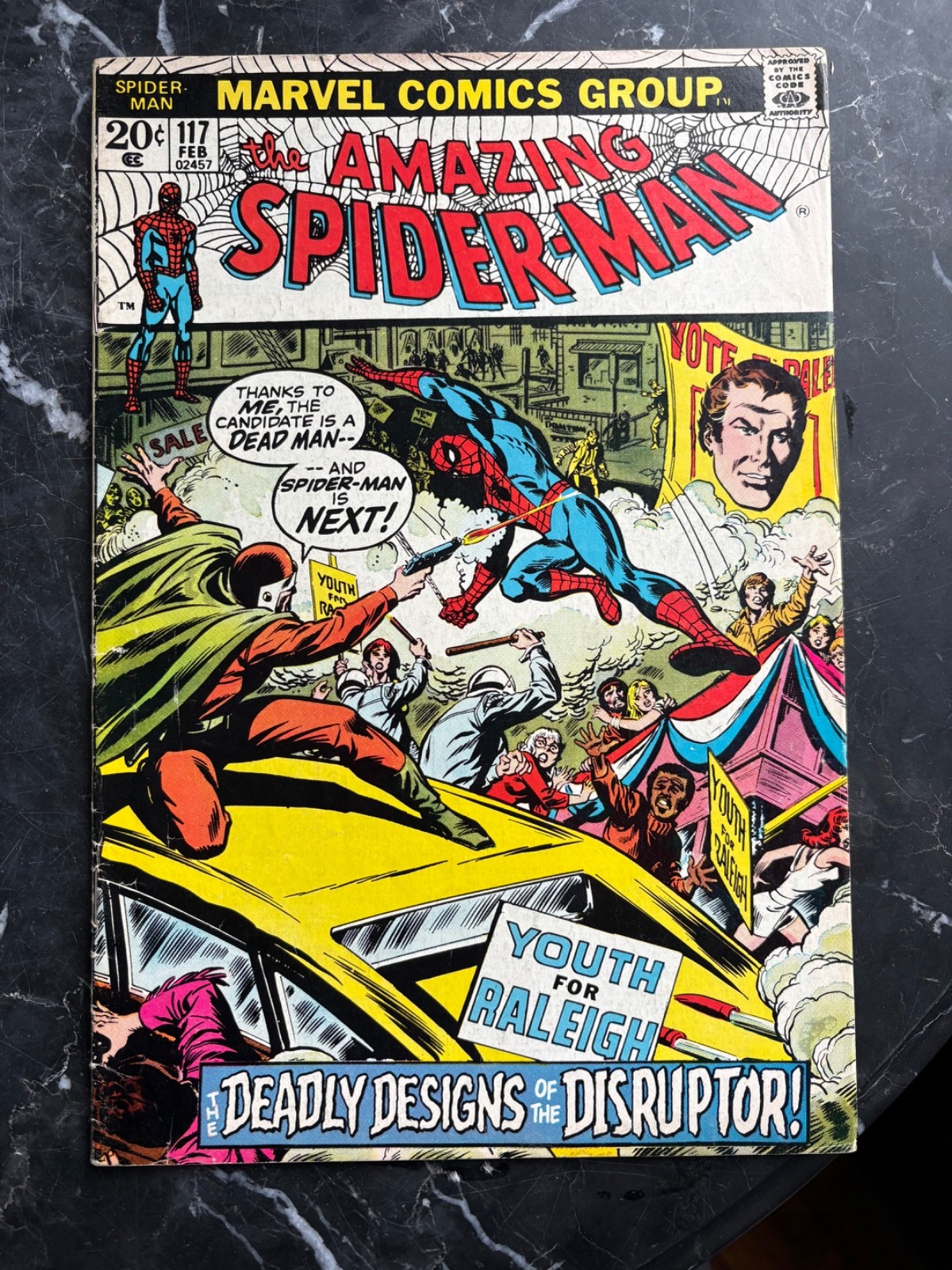 The Amazing Spider-Man #117 (1973) VG+ 4.5