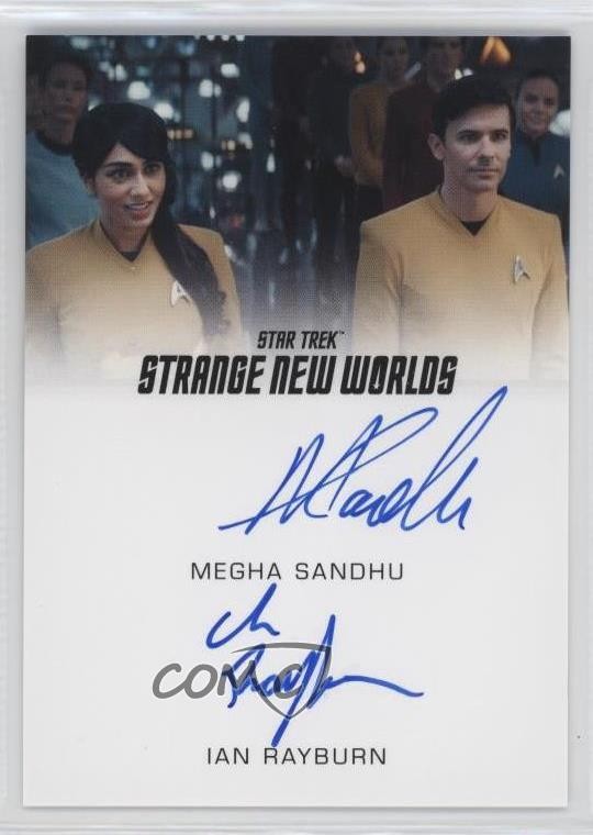2023 Star Trek Strange New Worlds Stagione 1 Megha Sandhu Angela Martine Auto 0c3