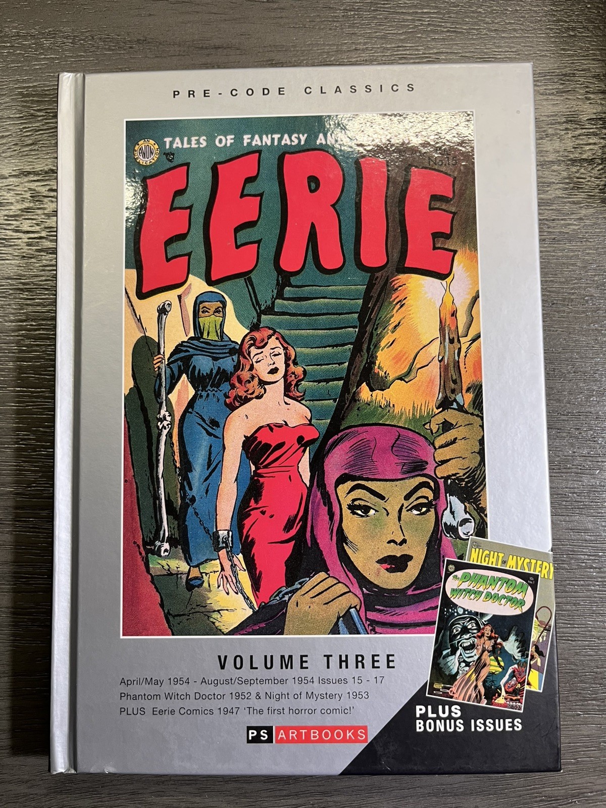 PRE CODE CLASSIC AVON EERIE #3 (Precodice:2016) Joe Kubert copertina rigida 1a edizione