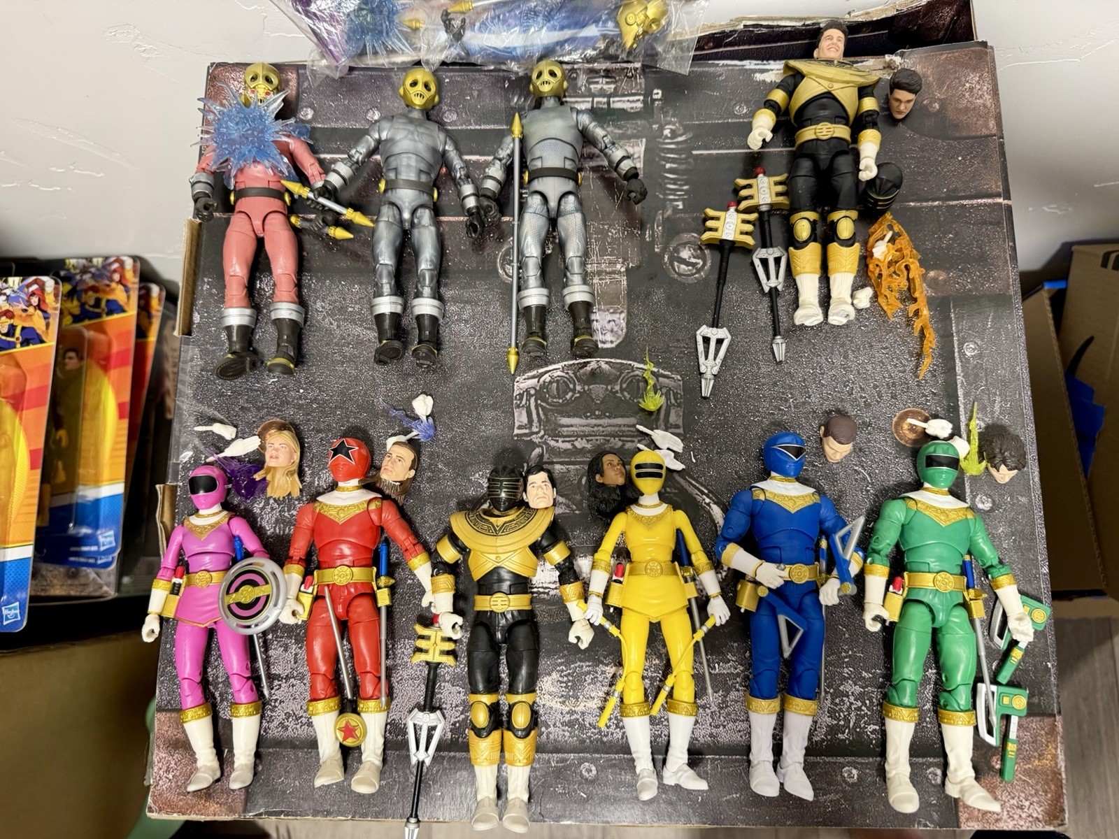 Lotto Collezione Hasbro Power Rangers Zeo Lightning 