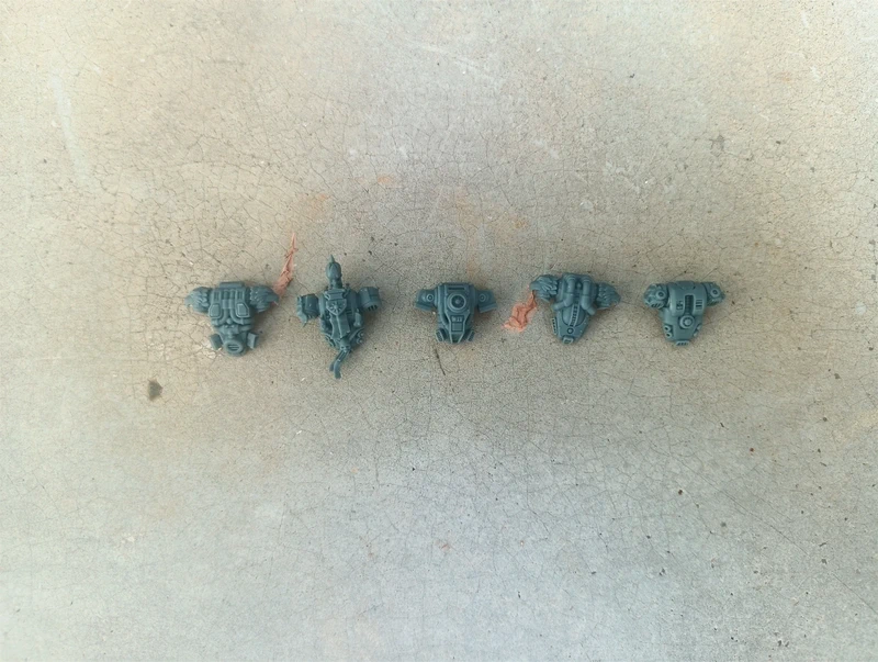Lot 5 pack dorsale Space Marines