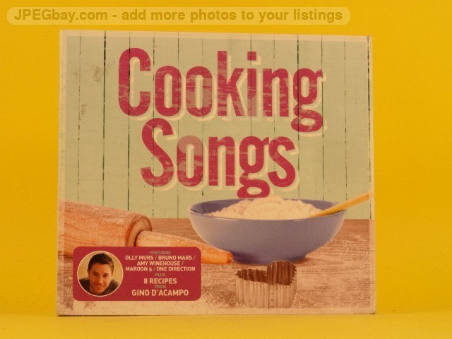 VARIOUS ARTISTS COOKING SONGS (3xCD) (Z150) 20+ Track CD Album including Picture