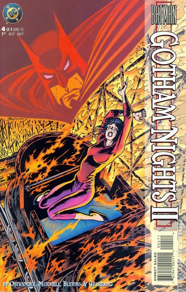 Batman Gotham Nights II #4 FN 1995 immagine stock