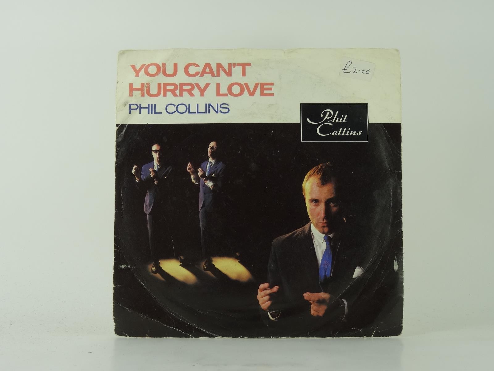 PHIL COLLINS YOU CAN'T HURRY LOVE (2). (14) 2 Track 7" Single including Picture 