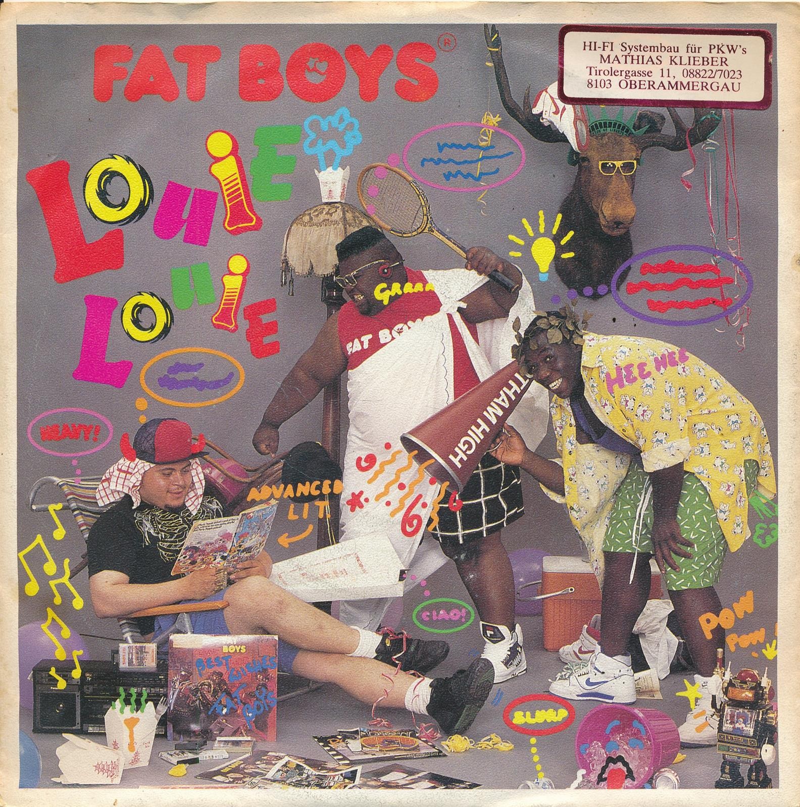 Louie Louie - Fat Boys - Single 7" Vinyl 171/14