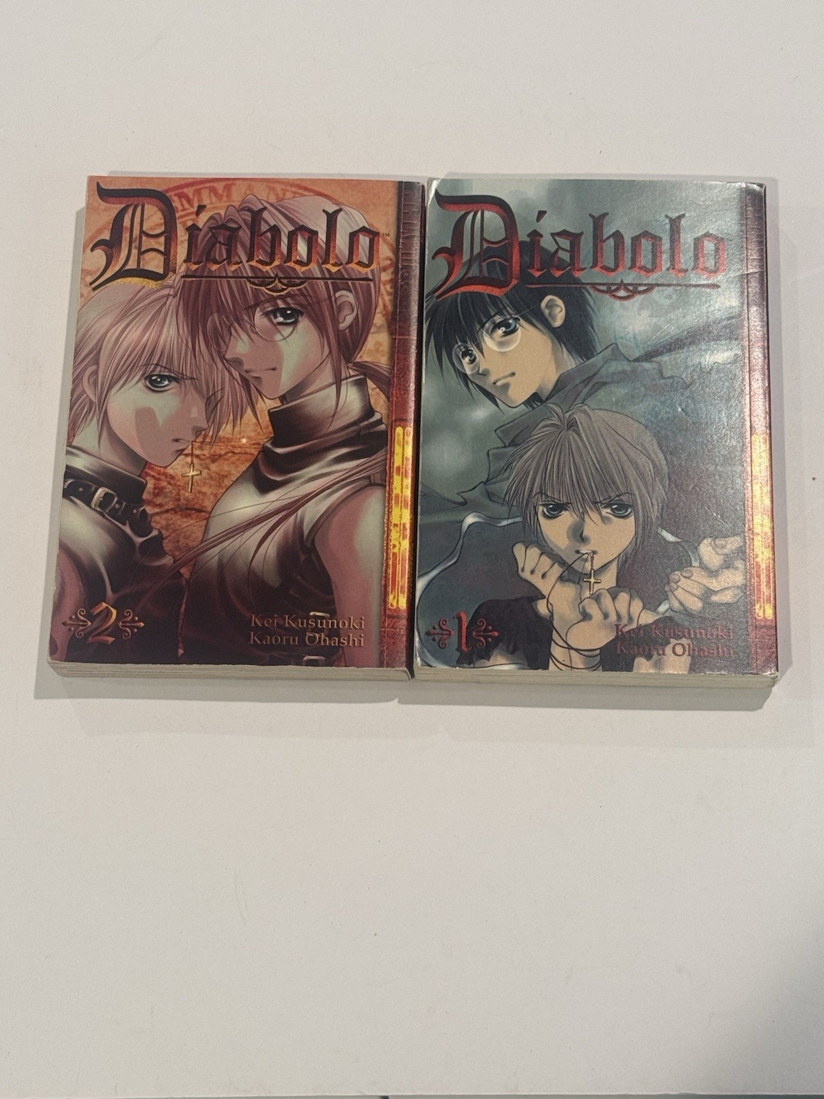 Diablo Manga Vol 1 & 2 di Kei Kusunoki & Kaoru Ohashi Tokyopop. Inglese