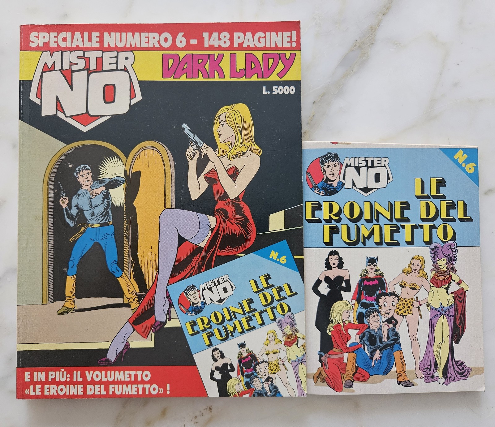 28) MISTER NO Speciale n. 6  DARK LADY  con albetto - 1991 -  ottimo+