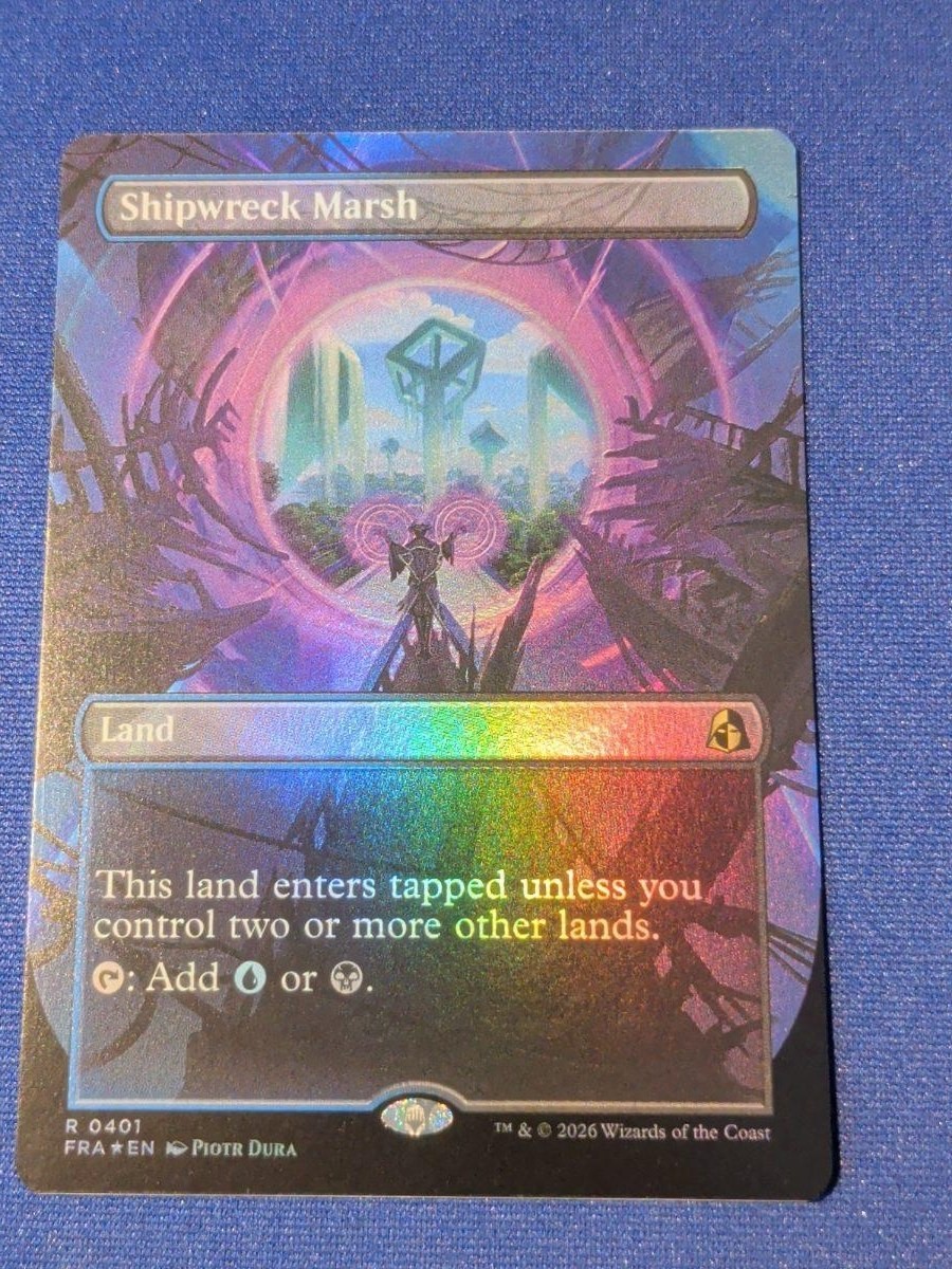 Shipwreck Marsh (senza confini) lamina realtà frattura #401 quasi nuovo MTG