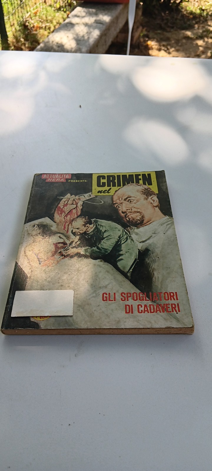 Edifumetto Crimen Gli spogliatori di cadaveri N 3 1980 R. Barbieri