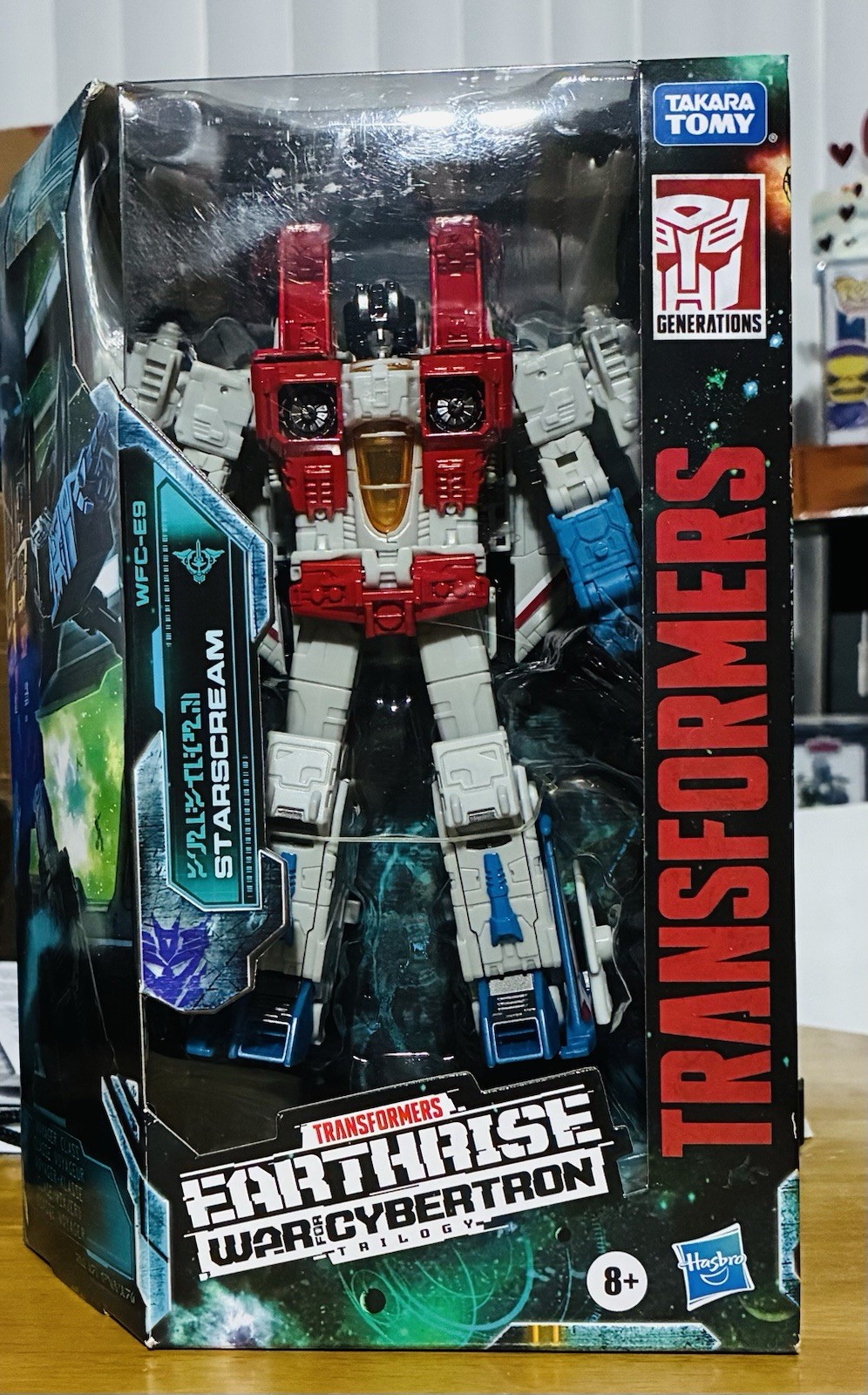 Transformers WFC Earthrise Starscream Voyager Class Exclusive Sealed Box Minty!!