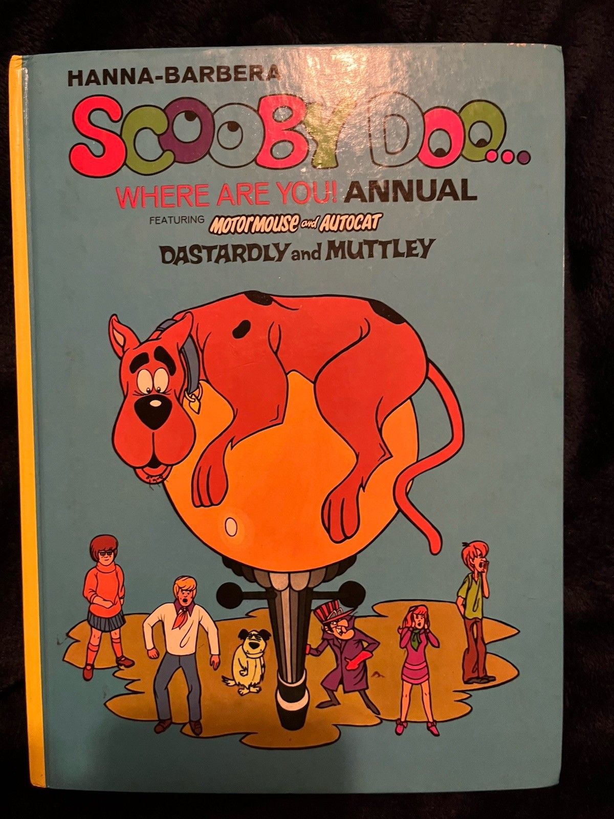 Scooby Doo Where are you ! Annual 1973 Unclipped Excellent Condition Motormouse