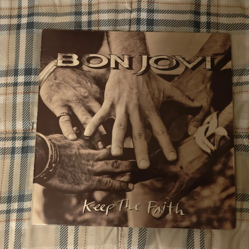 vinilo Bon Jovi Keep the faith
