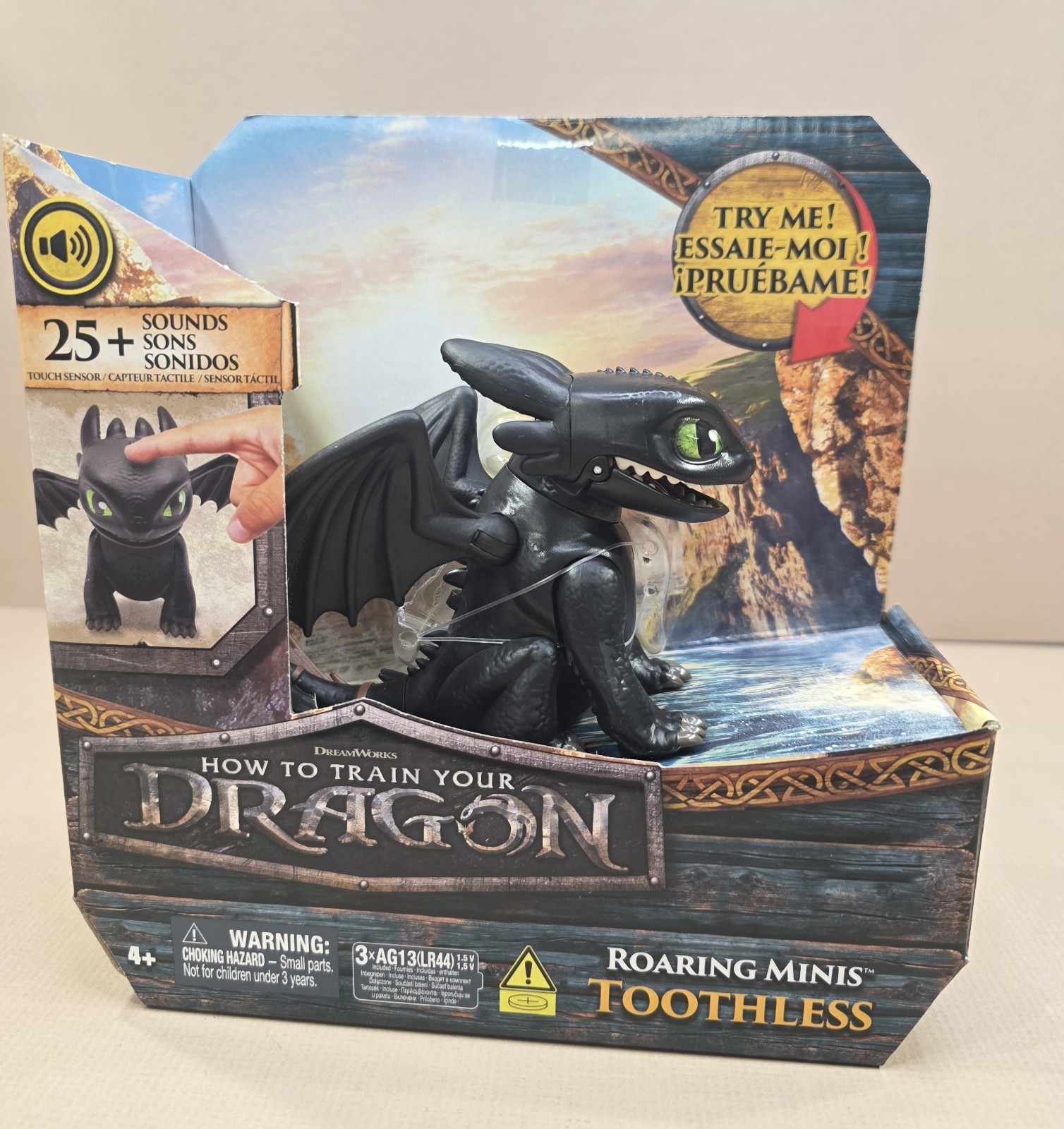 Dreamworks Come Addestrare il Tuo Drago Ruggente Mini Sdentato, Suono e Movimento