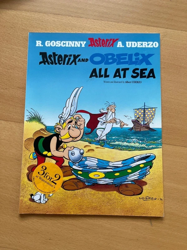 Asterix and Obelix all at sea