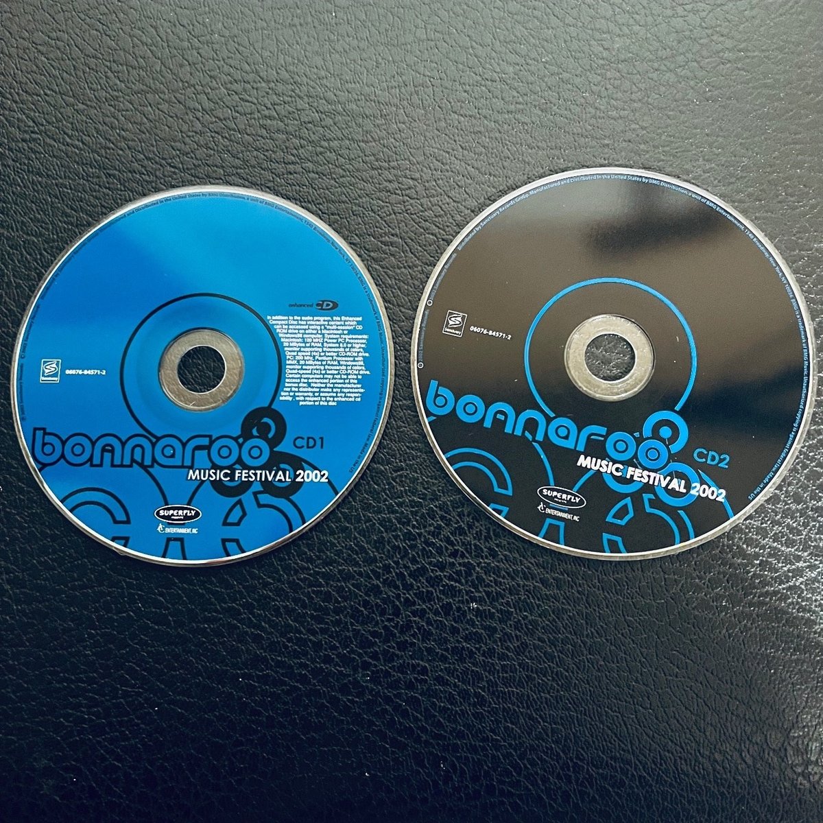 Bonnaroo Music Festival 2002 CD Various Artists Live Rock Used CD Lot NO CASE