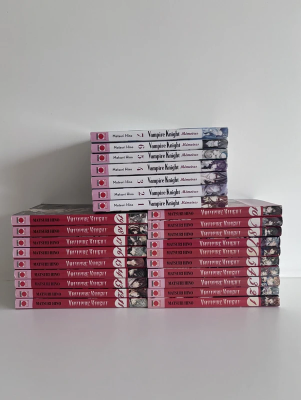 Manga Vampire Knight intégrale + Vampire Knight Memories tomes 1 à 7