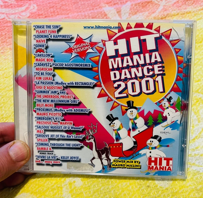 Hit Mania Dance 2001 (Cd, compilation Dance)