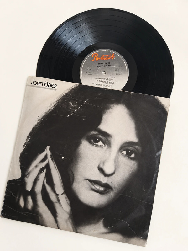 Vinil Joan Baez – Honest Lullaby (Edição Portuguesa 1979) LP