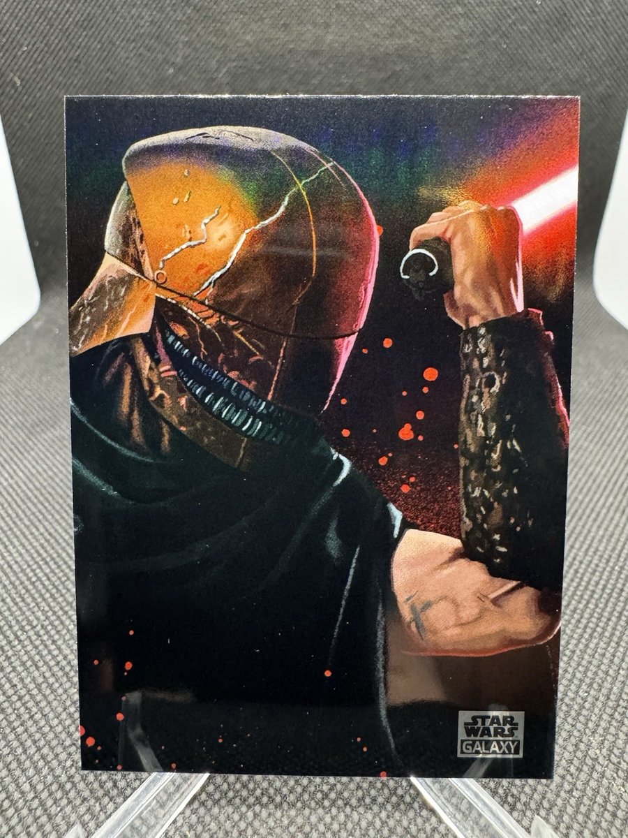 2025 Topps Star Wars Galaxy - The Stranger Fear The Dark Side #FTD-3