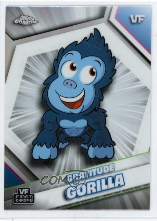 2026 Topps Chrome VeeFriends Refractor Gratitude Gorilla #89 17uv