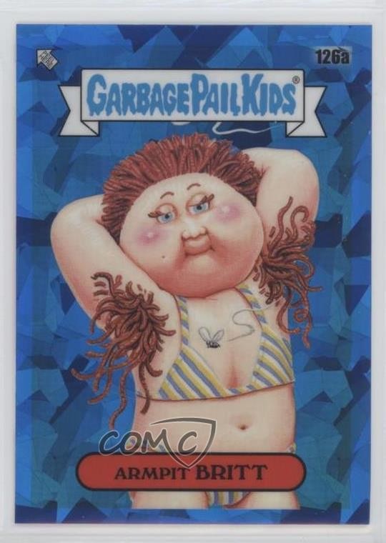2021 Topps Chrome Sapphire secchio spazzatura bambini ascella Britt #126a 3wu
